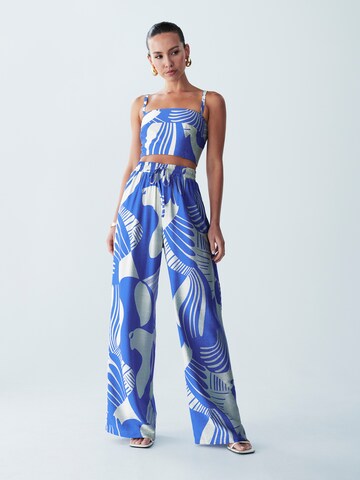 Haut 'Wave' St MRLO en bleu