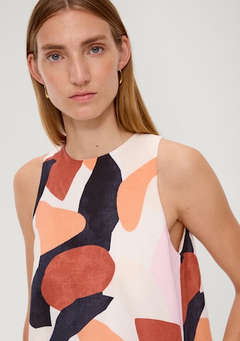 s.Oliver BLACK LABEL Jurk in Beige