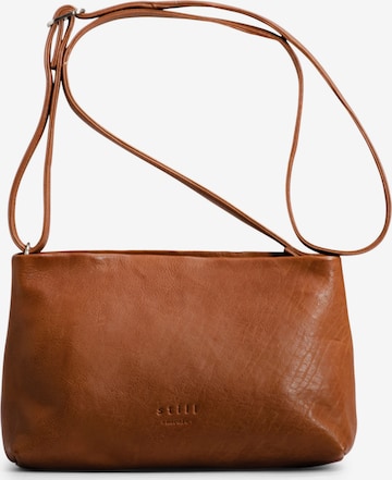 Sac à bandoulière 'Khloe' still Nordic en marron : devant