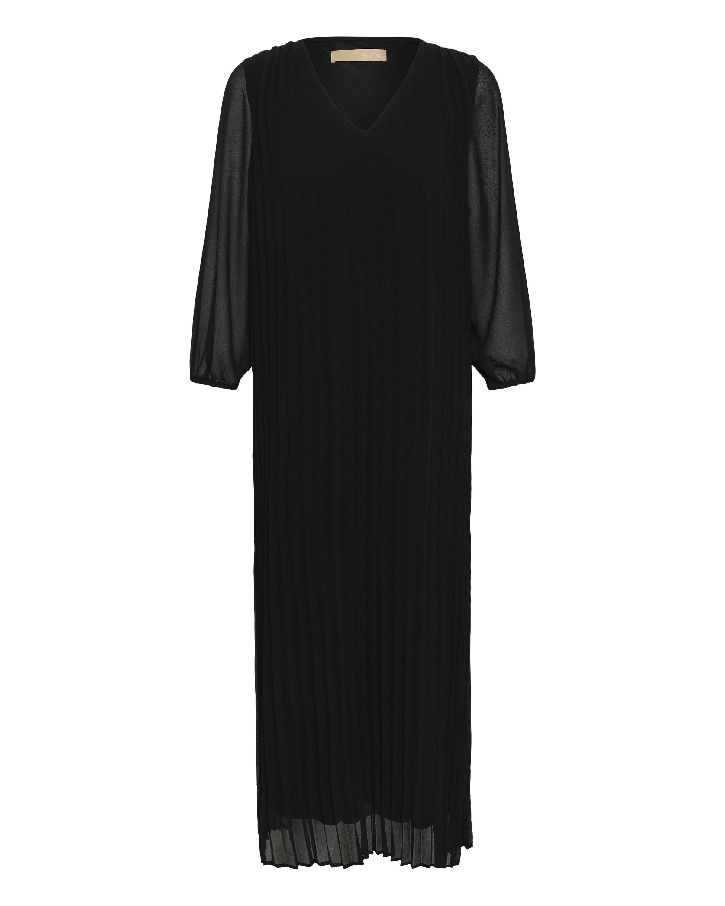 CULTURE - Vestido 'Milani' em preto: frente