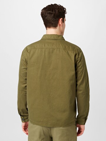 BLEND Regular fit Button Up Shirt in Green