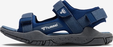 Hummel Sandale in Blau: Vorderseite