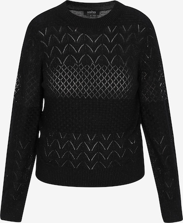 usha BLACK LABEL Свитер 'Everyday Fashion' в Черный: спереди