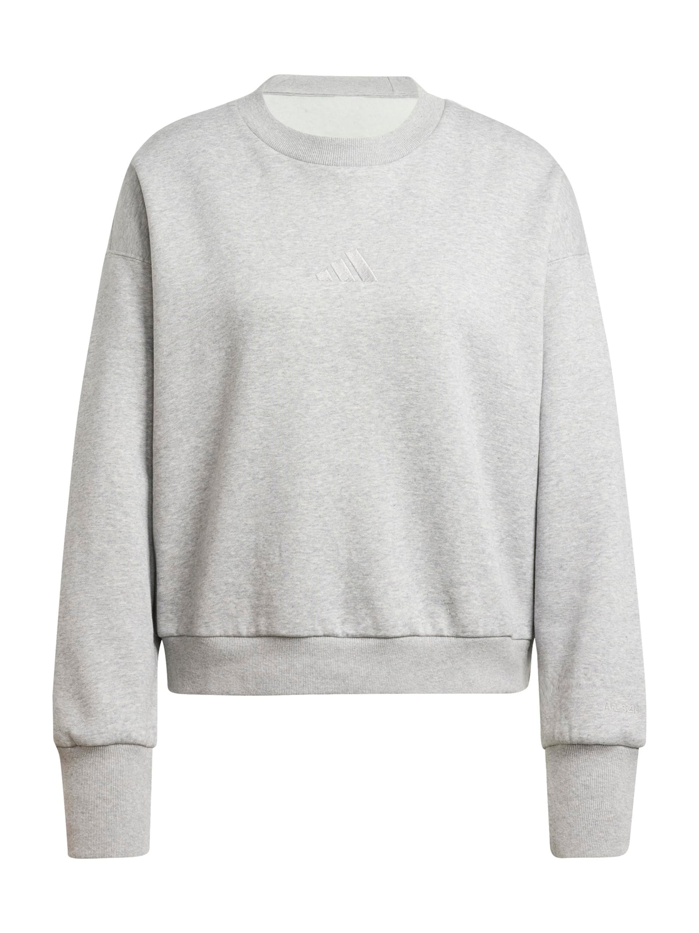 pelēks ADIDAS SPORTSWEAR Sportiska tipa džemperis 'ALL SZN': no priekšpuses