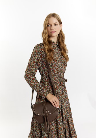 DreiMaster Vintage Crossbody Bag in Brown