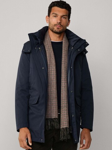 Hackett London Parka '3 IN 1 PARKA' in Blau