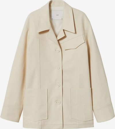 MANGO Veste mi-saison en beige clair, Vue avec produit