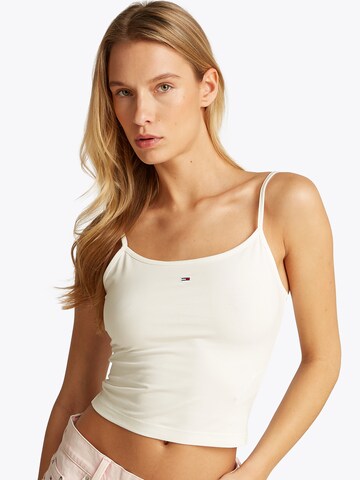 Tommy Jeans Top 'ESSENTIAL' in White