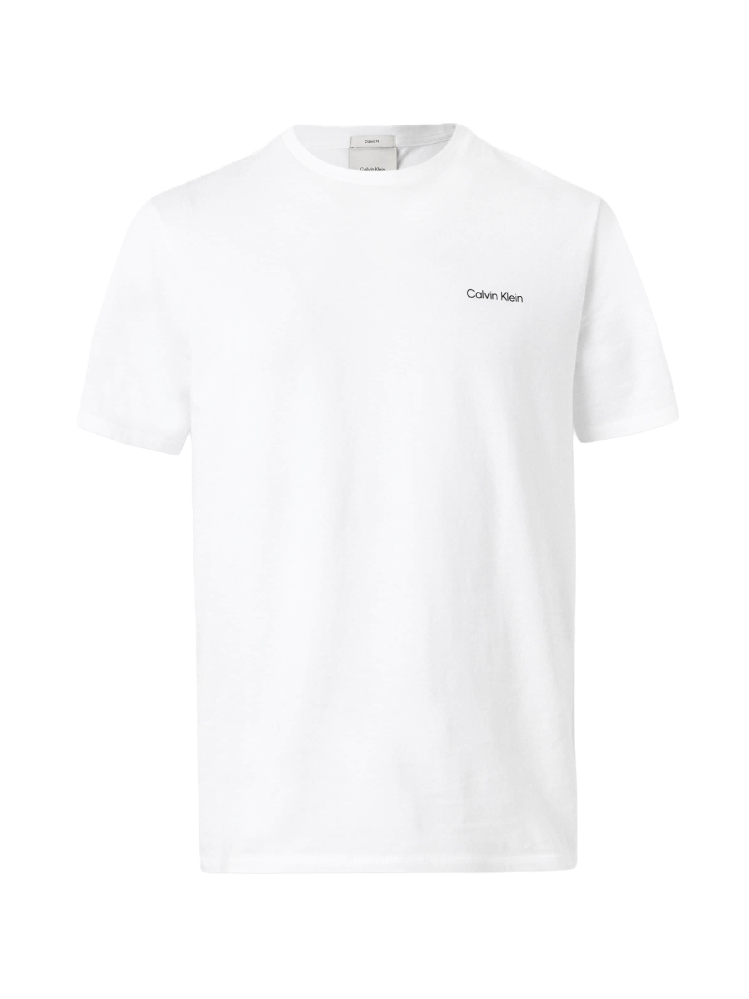 Calvin Klein Tričko – bílá: přední strana