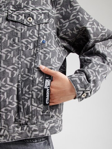 KARL LAGERFELD JEANS Jacke in Grau