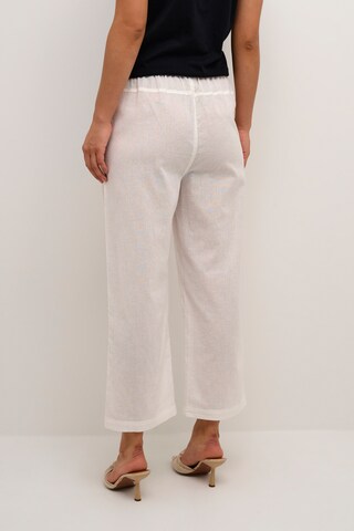 Wide Leg Pantalon 'Vigga' Kaffe en blanc