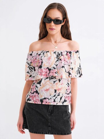 MixRay Blouse in Pink