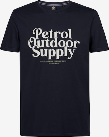 Petrol Industries Shirt in Blauw: voorkant