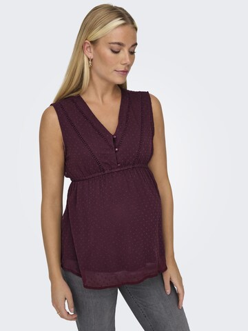 Only Maternity Blouse in Purple