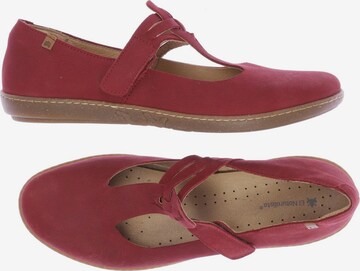 EL NATURALISTA Flats & Loafers in 42 in Red: front