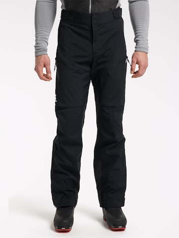 Haglöfs Regular Outdoor Pants 'Touring Infinium' in Black: front