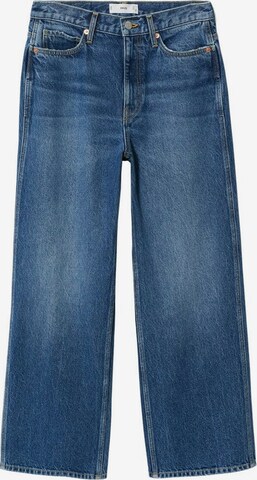 MANGO Široke hlačnice Kavbojke 'Odile' | modra barva: sprednja stran
