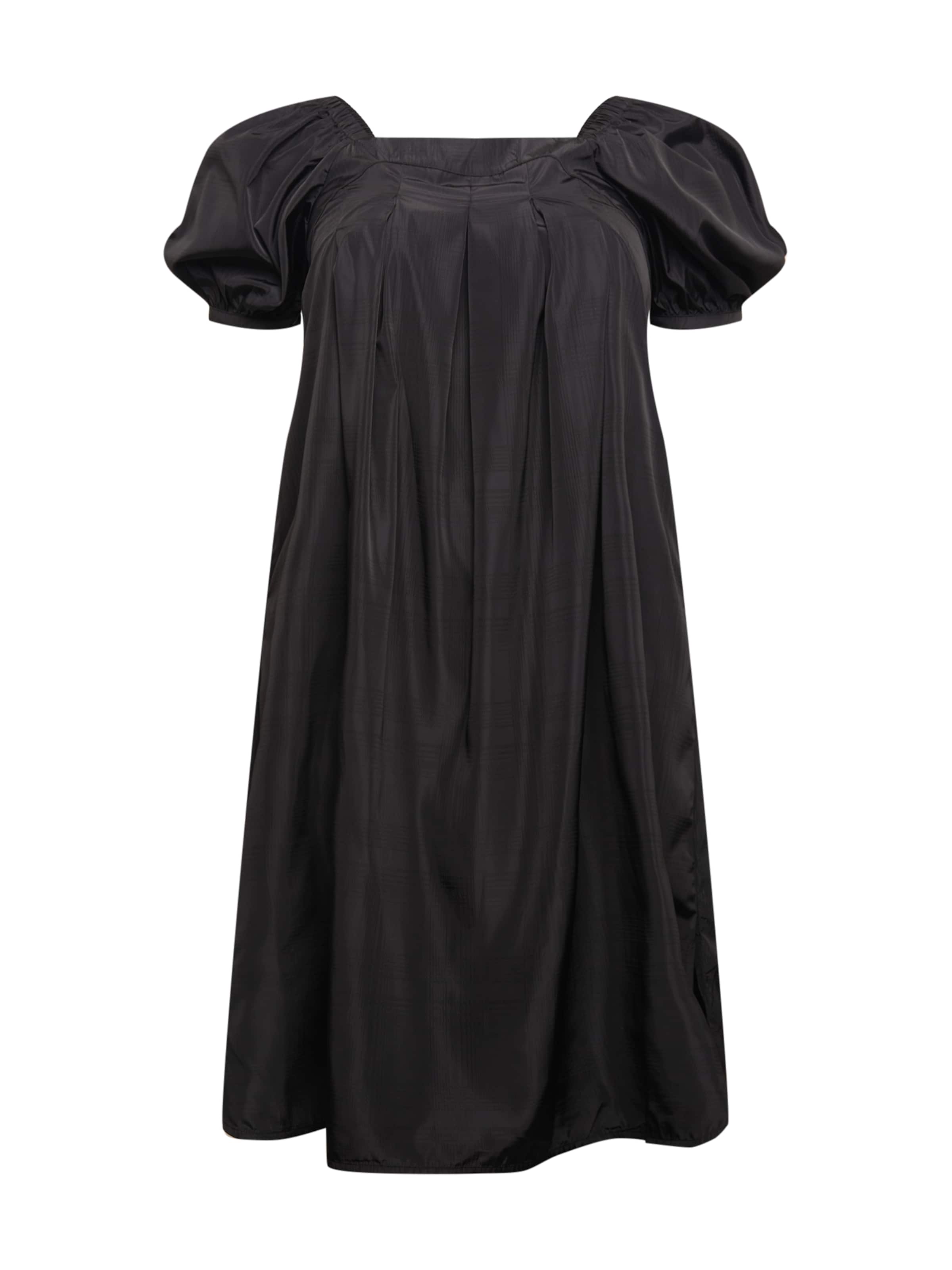 EVOKED Dress in Black: front