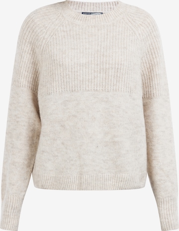 Pull-over DreiMaster Vintage en beige : devant