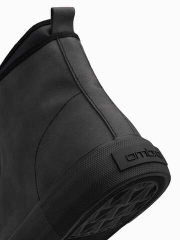 Baskets hautes Ombre en gris