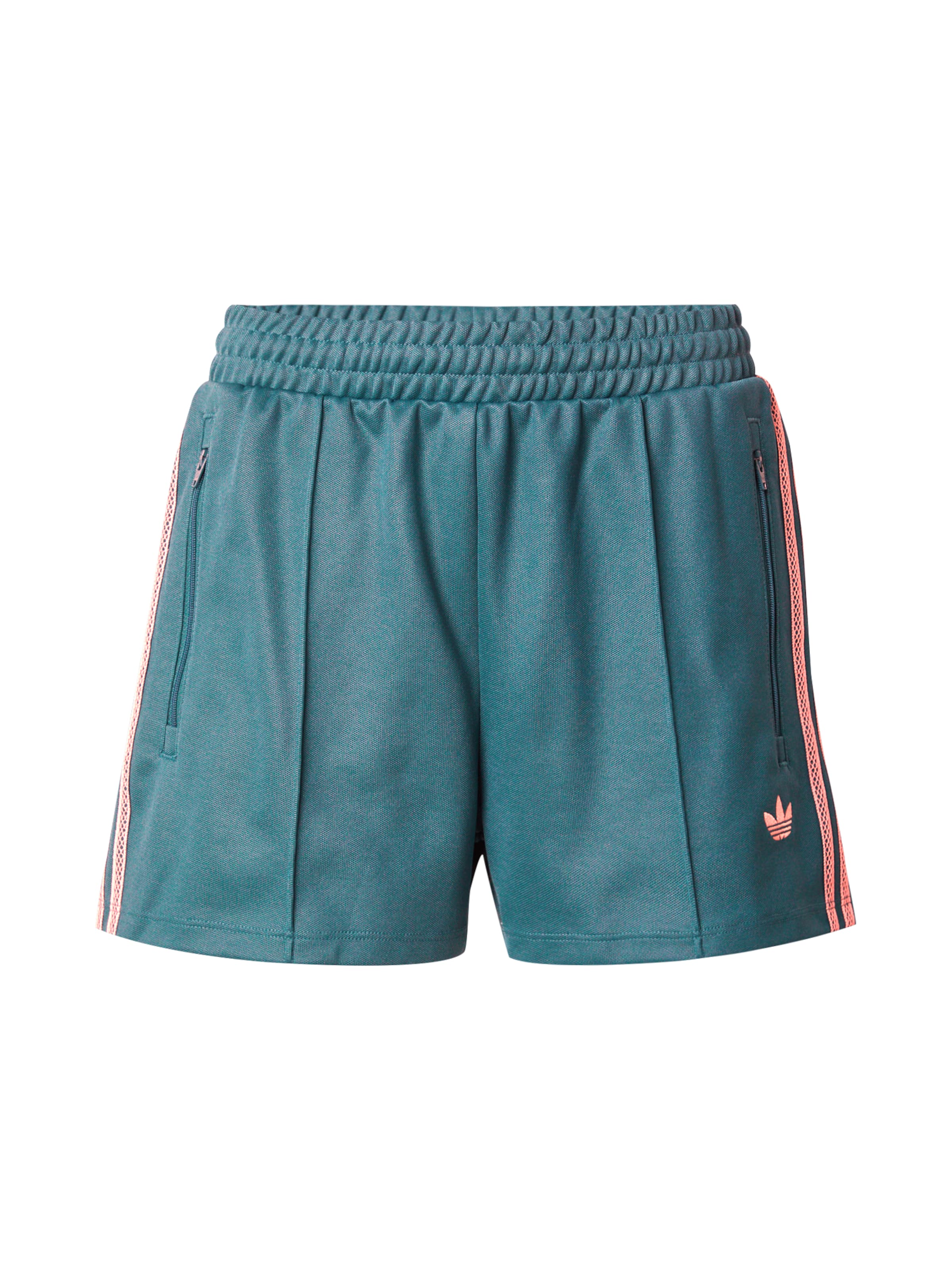 Largi Pantaloni 'Summer Glow' de la ADIDAS ORIGINALS pe verde: față