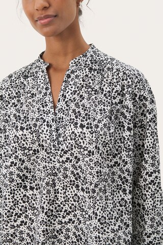 Part Two Bluse 'Natale' in Schwarz