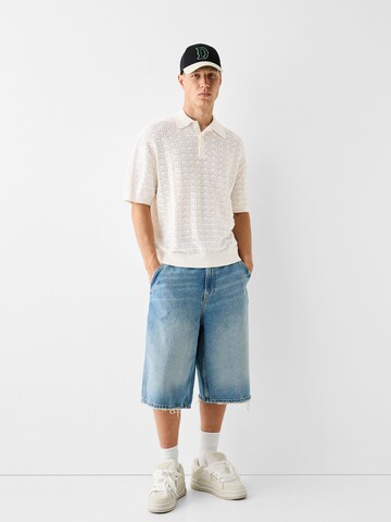 Bershka Shirt in Wit