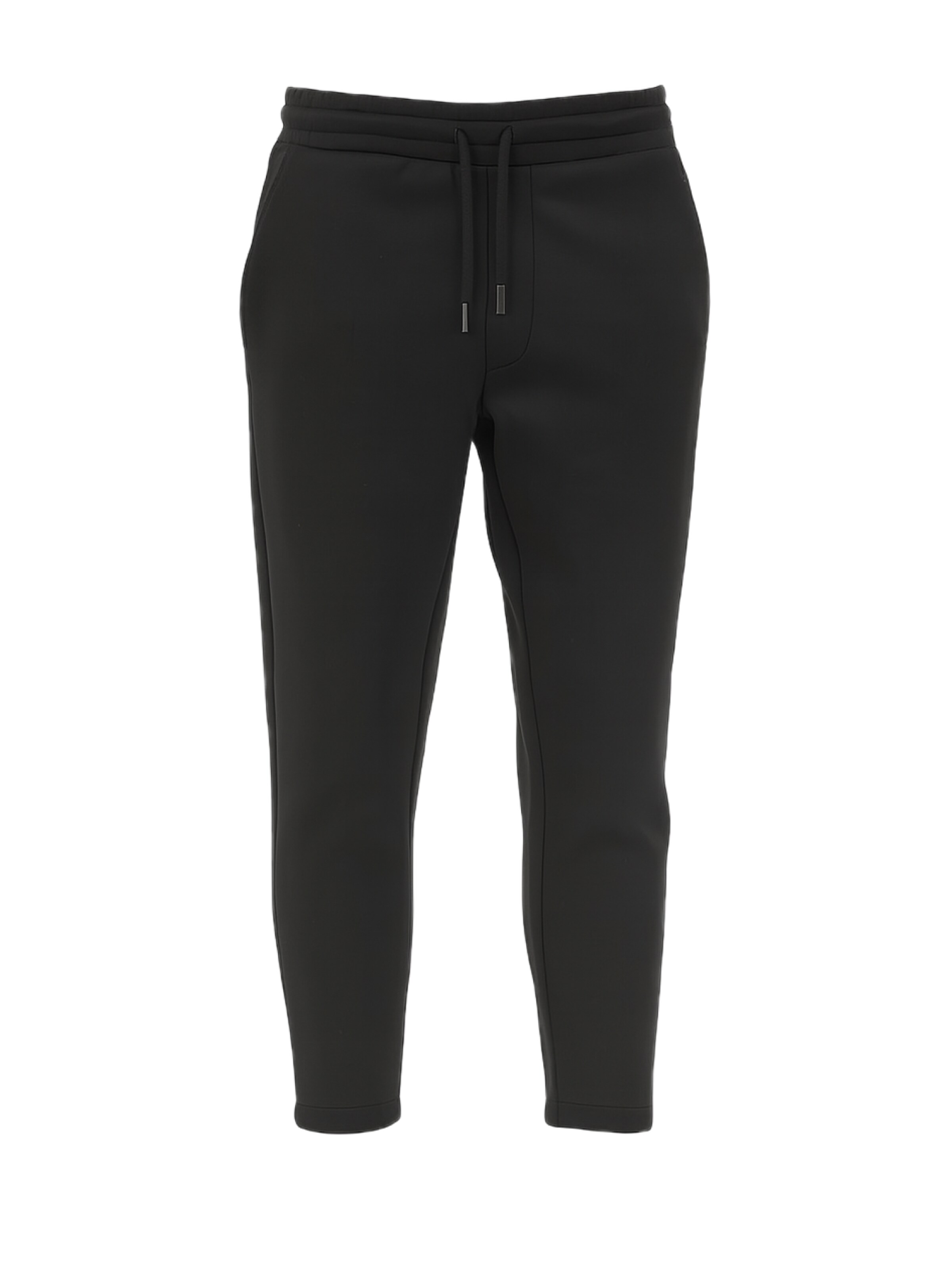 Effilé Pantalon C&City en noir : devant