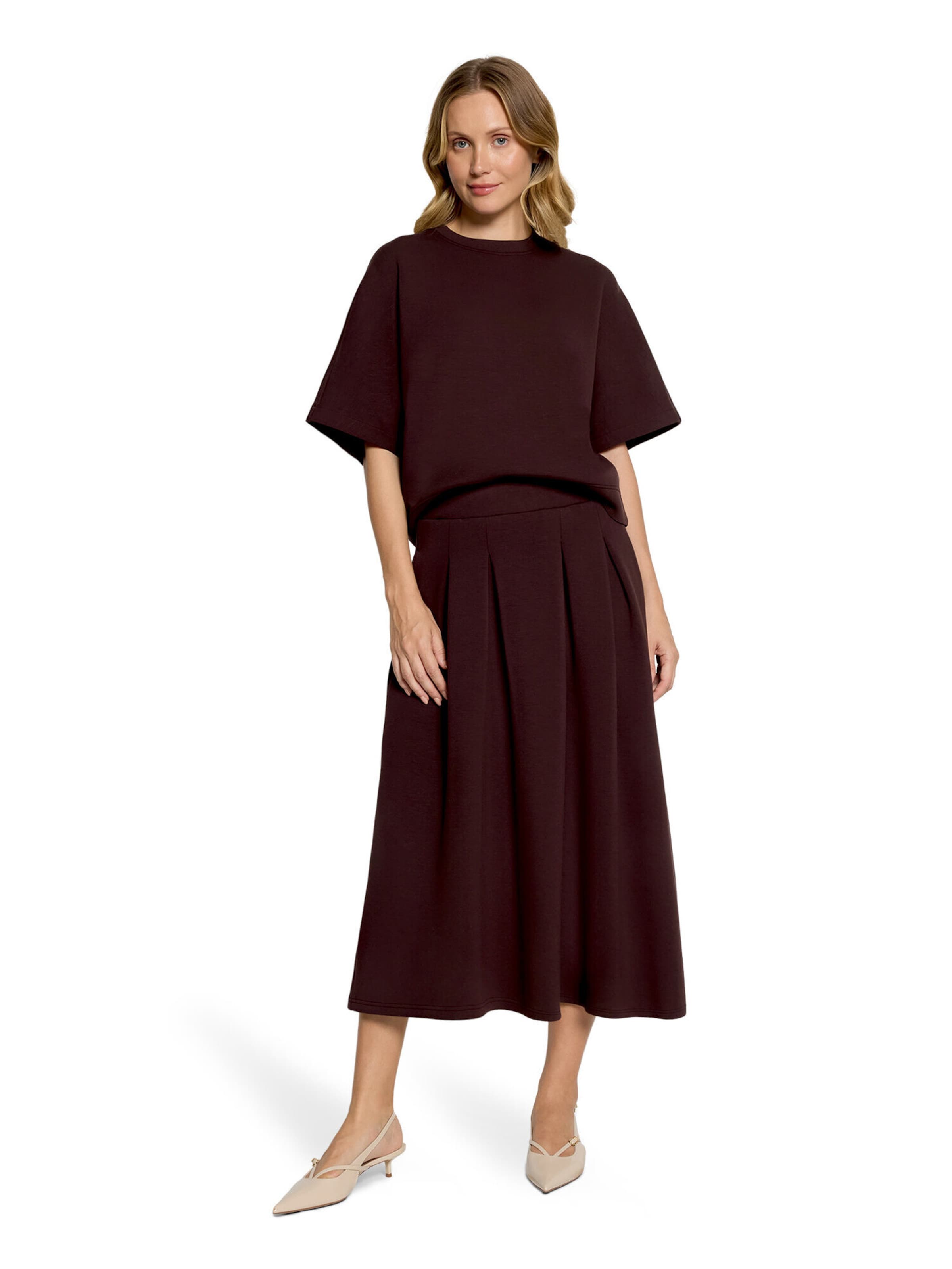 Jupe Vera Mont en marron