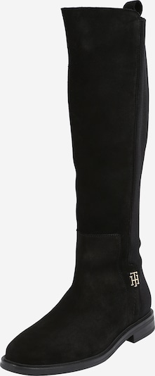 Cizme TOMMY HILFIGER pe negru, Vizualizare produs
