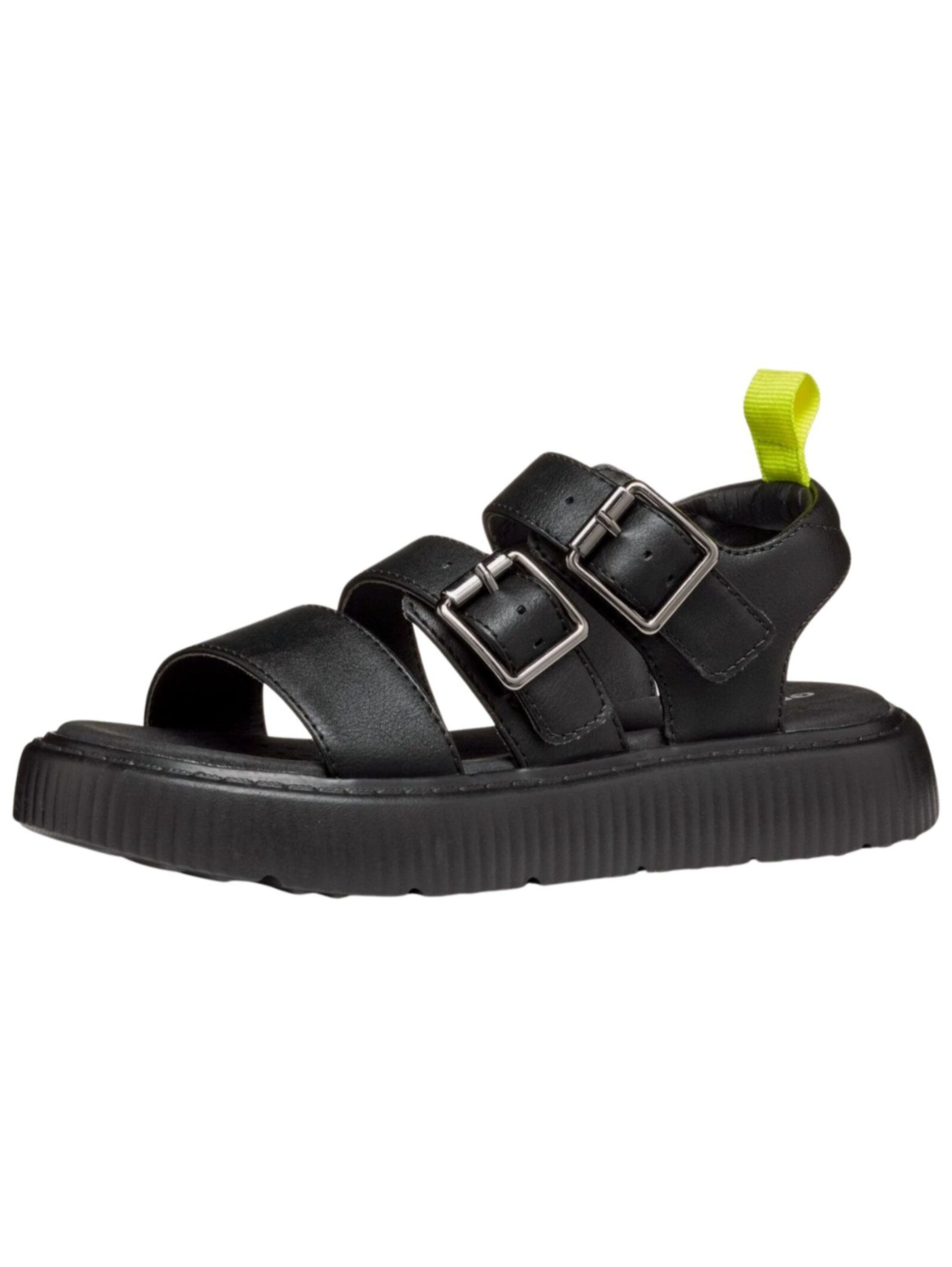 GEOX Sandal in Black: front