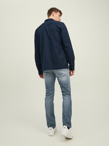JACK & JONES - Slimfit Vaquero 'JJITim JJOliver' en azul