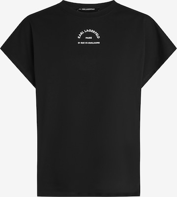 Karl Lagerfeld Paita 'RUE ST-GUILLAUME' värissä musta: etupuoli