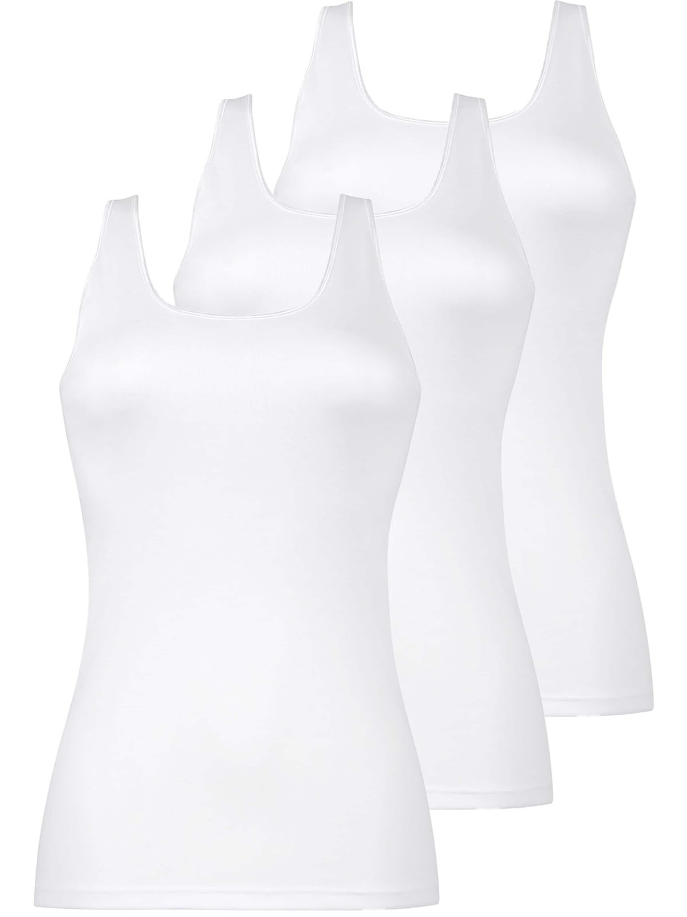 Nina von C. Undershirt 'Daily' in White: front