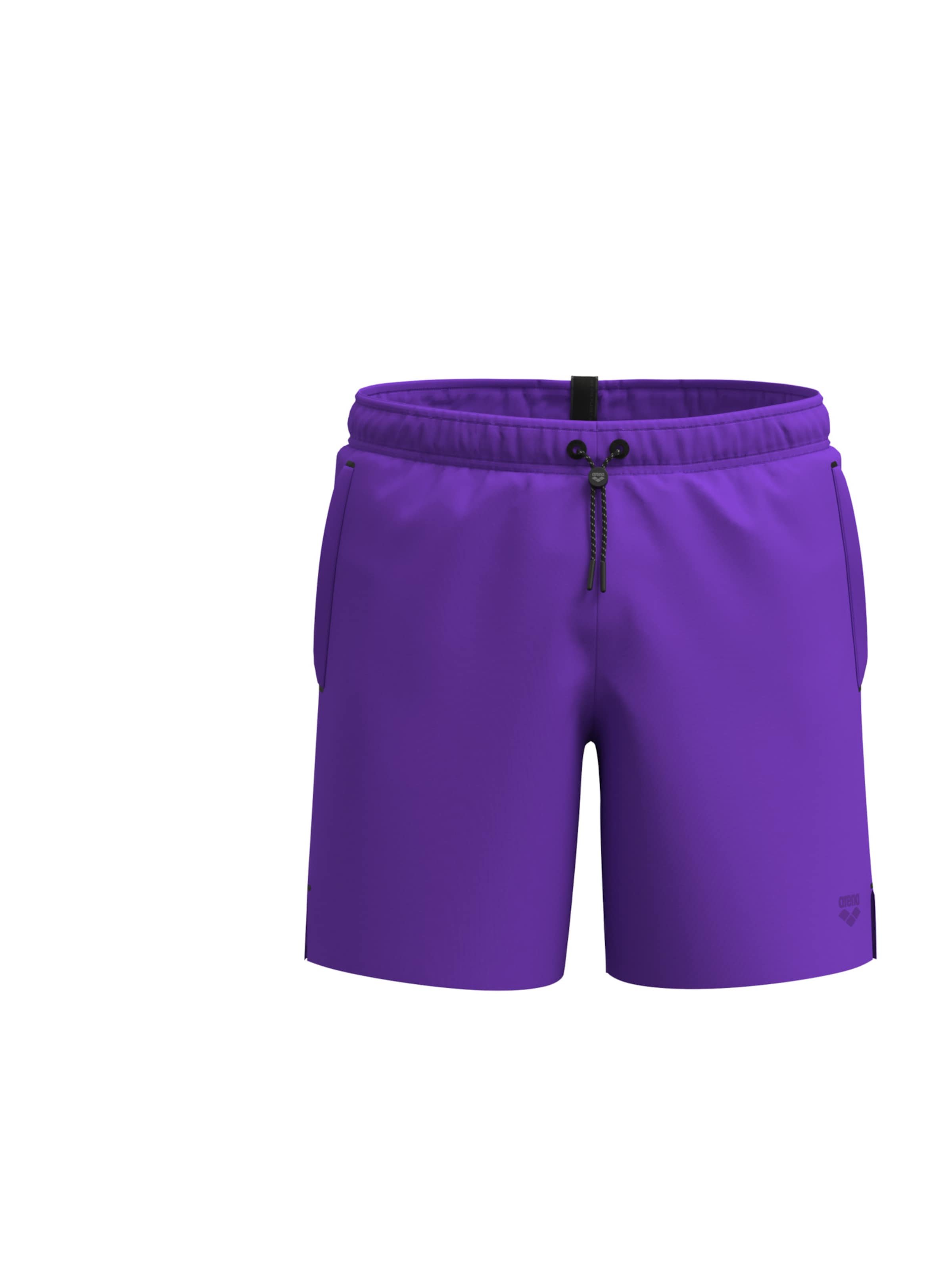 ARENAKupaće hlače 'EVO BEACH SHORT SOLID' - ljubičasta boja: prednji dio