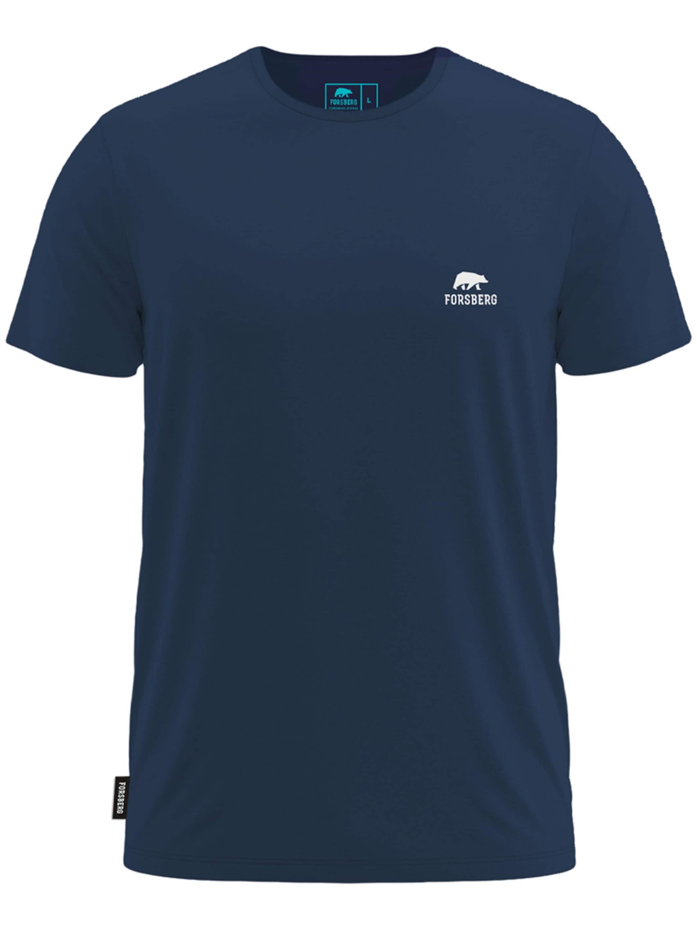 FORSBERG Shirt 'Lite' in Blue: front