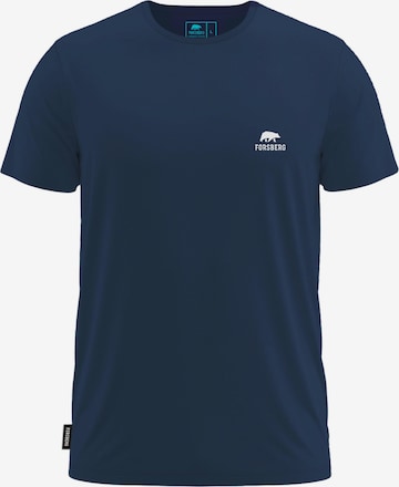 FORSBERG Shirt 'Lite' in Blue: front
