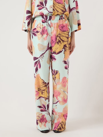Wide Leg Pantalon 'YASErini' YAS en bleu