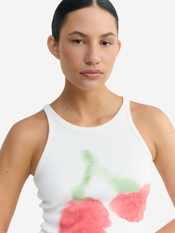Thinking MU - Top 'HARRIET' en blanco