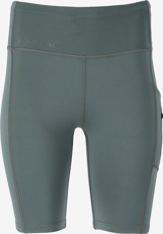 ENDURANCE Skinny Sportbroek 'THADEA' in Groen: voorkant