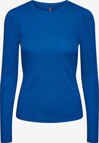 T-shirt 'Ruka' PIECES en bleu : devant