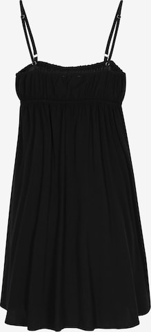 swirly Summer dress 'Spring Summer' in Black: front