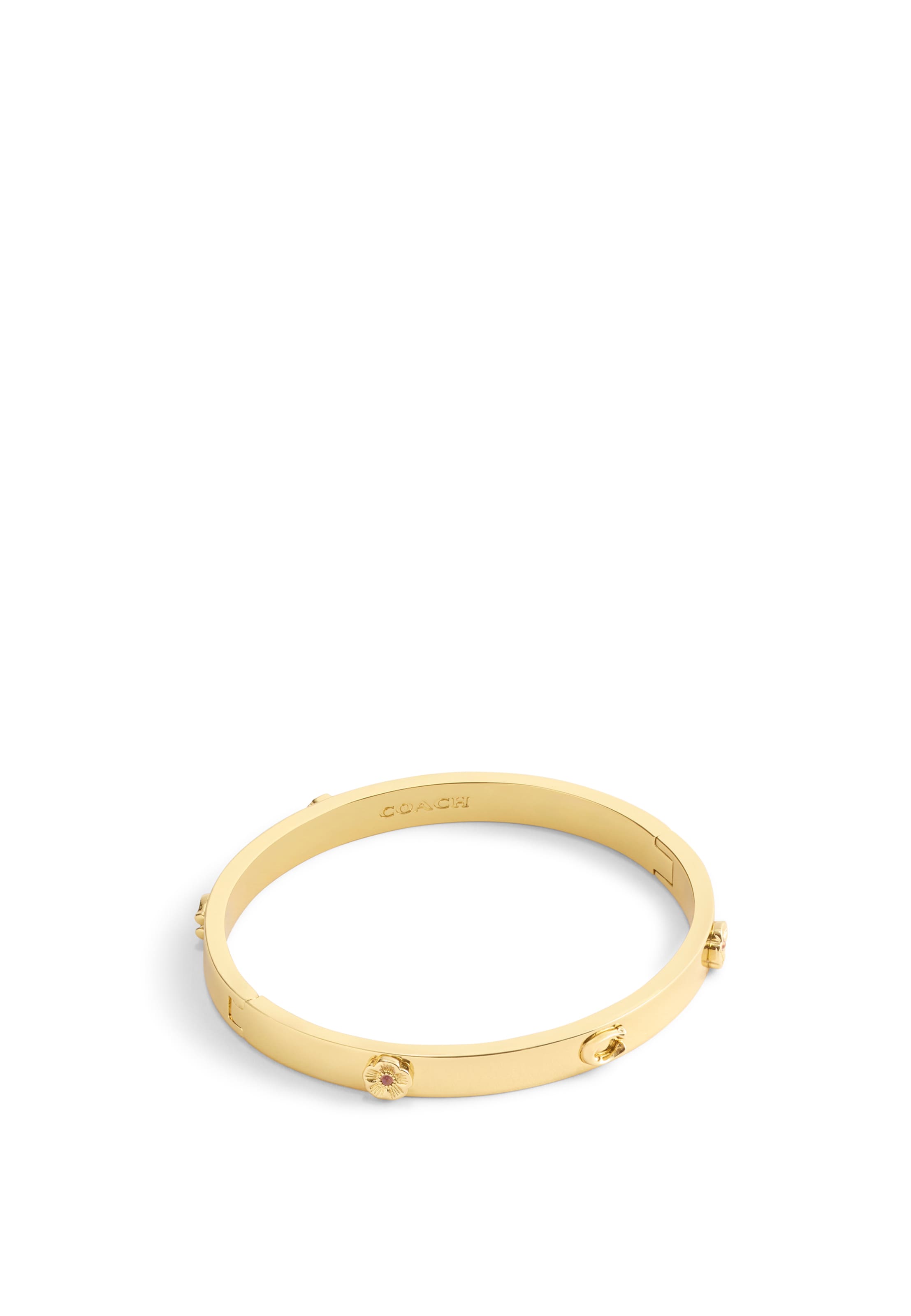 COACH Armband 'Tea Rose' in Gold: Vorderseite