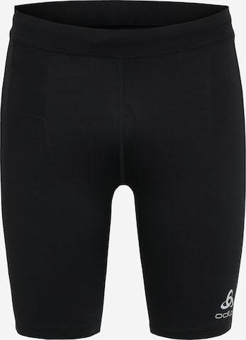 Skinny Pantalon de sport 'Essential' ODLO en noir : devant