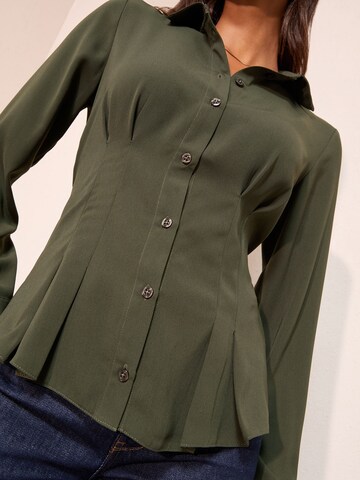 Chemisier Friends Like These en vert