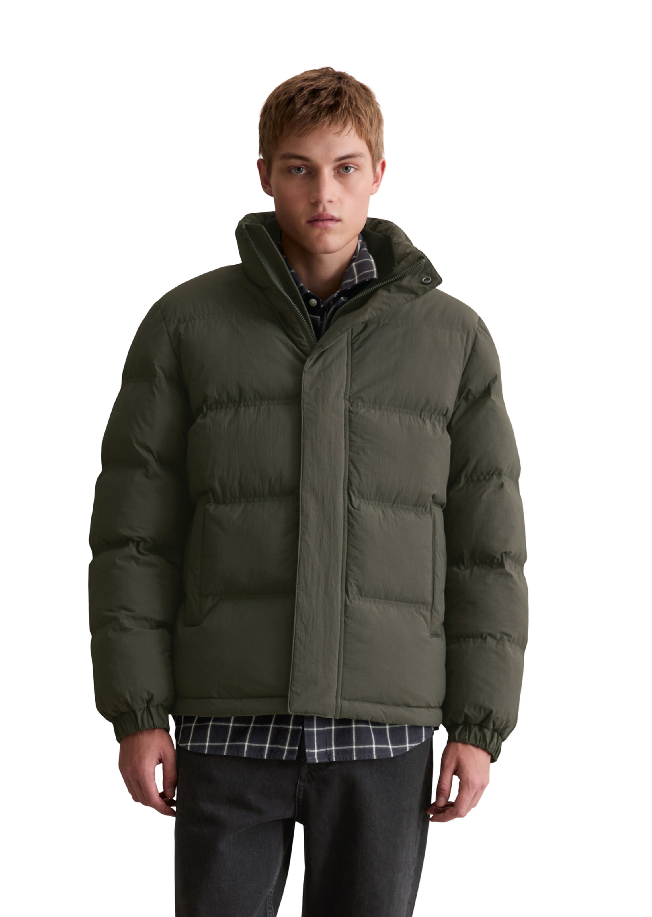 Veste d’hiver Marc O'Polo DENIM en vert : devant
