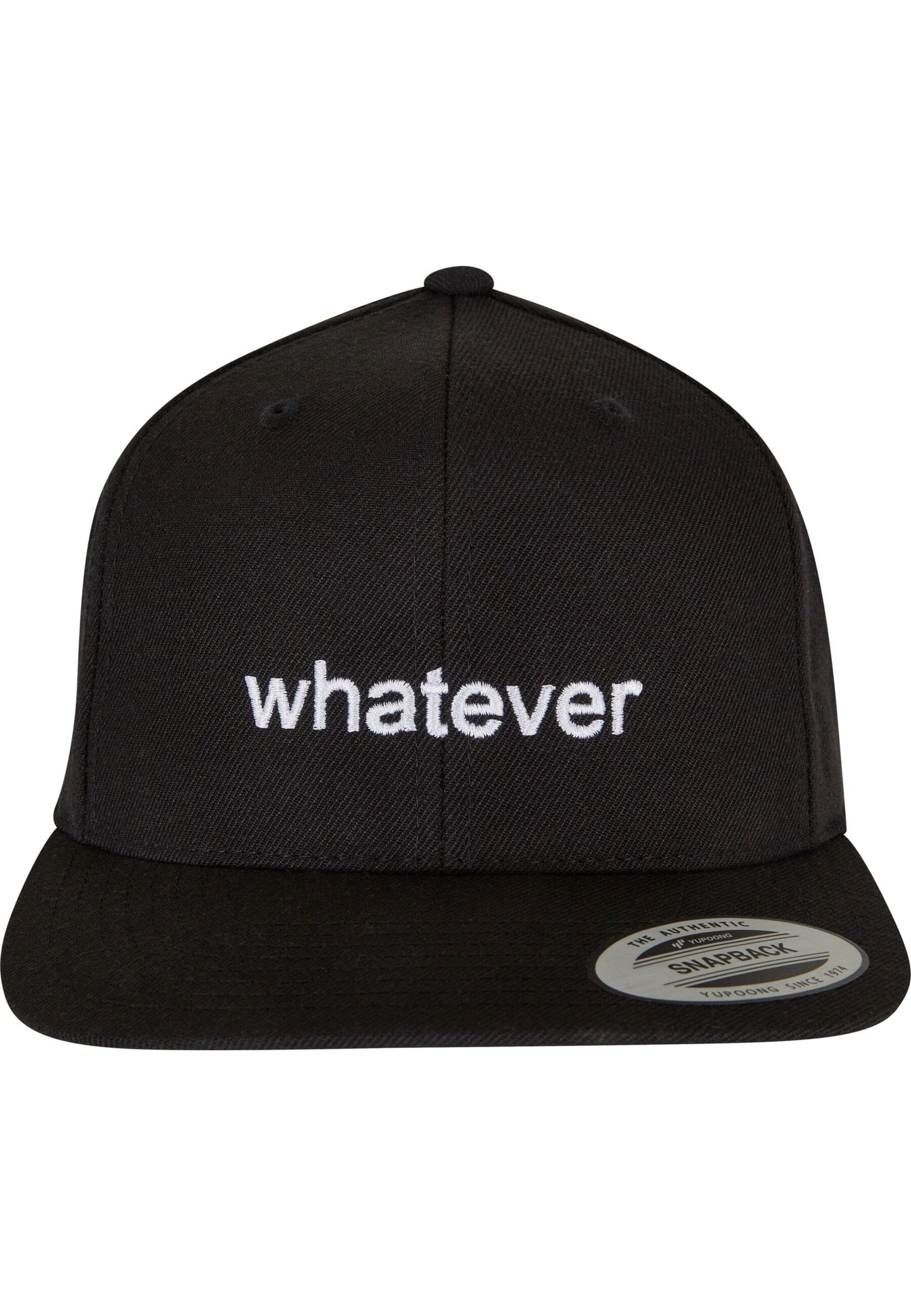 Mister Tee Cap in Black: front