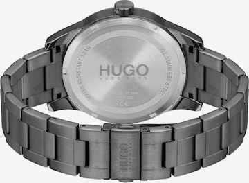 HUGO Red Analoog horloge in Grijs