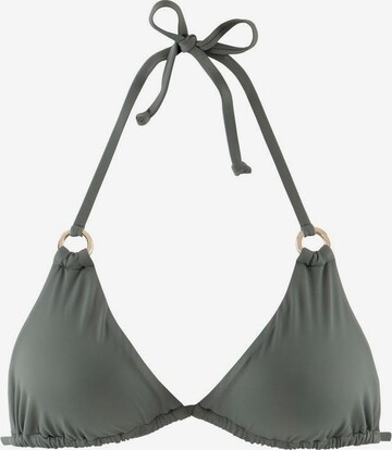 LASCANA Bikini Top 'Kati' in Green: front