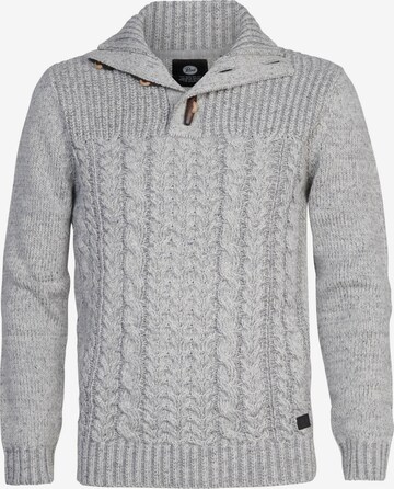 Petrol Industries Sweater in Grey: front